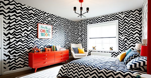 Inspirez la chambre d'enfant : motifs et dessins tendance